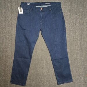 NWT Mugsy‎ Mens Jeans Size 42x33 Studio Blue Stretchy Blue Denim FLX3NSB